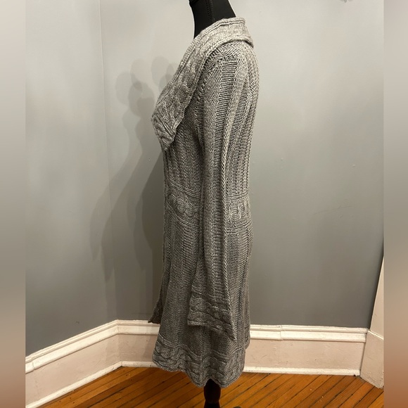 GIGI Long Gray Cardigan, Size S - Picture 2 of 7